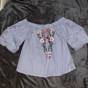 FLORAL TOP FROM FRANCESCAS